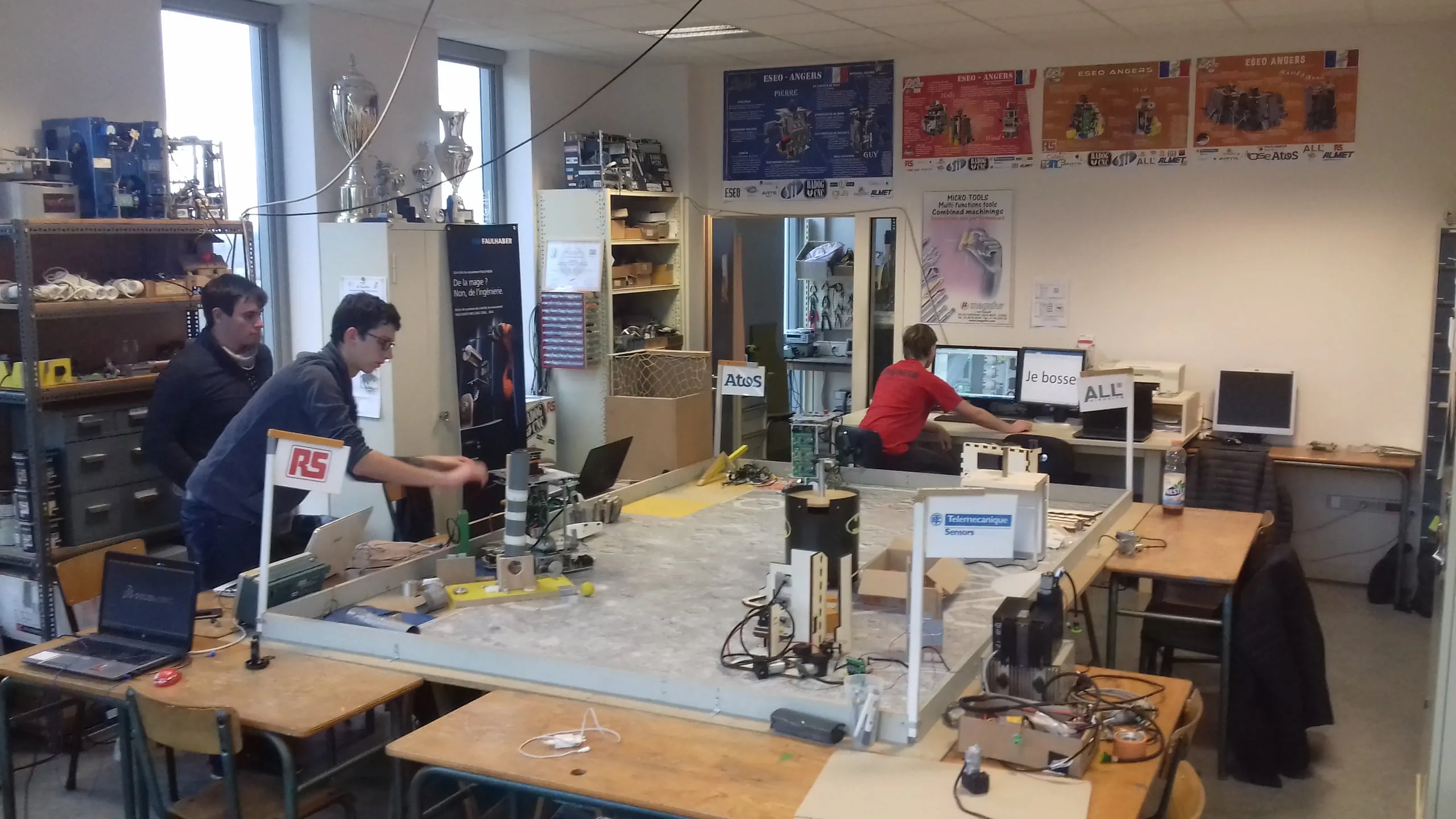 RobotESEO pendant la saison 2016-2017