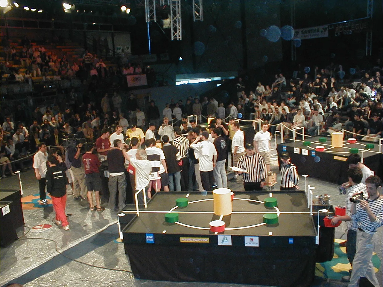 RobotESEO pendant la saison 2000-2001 (coupe)