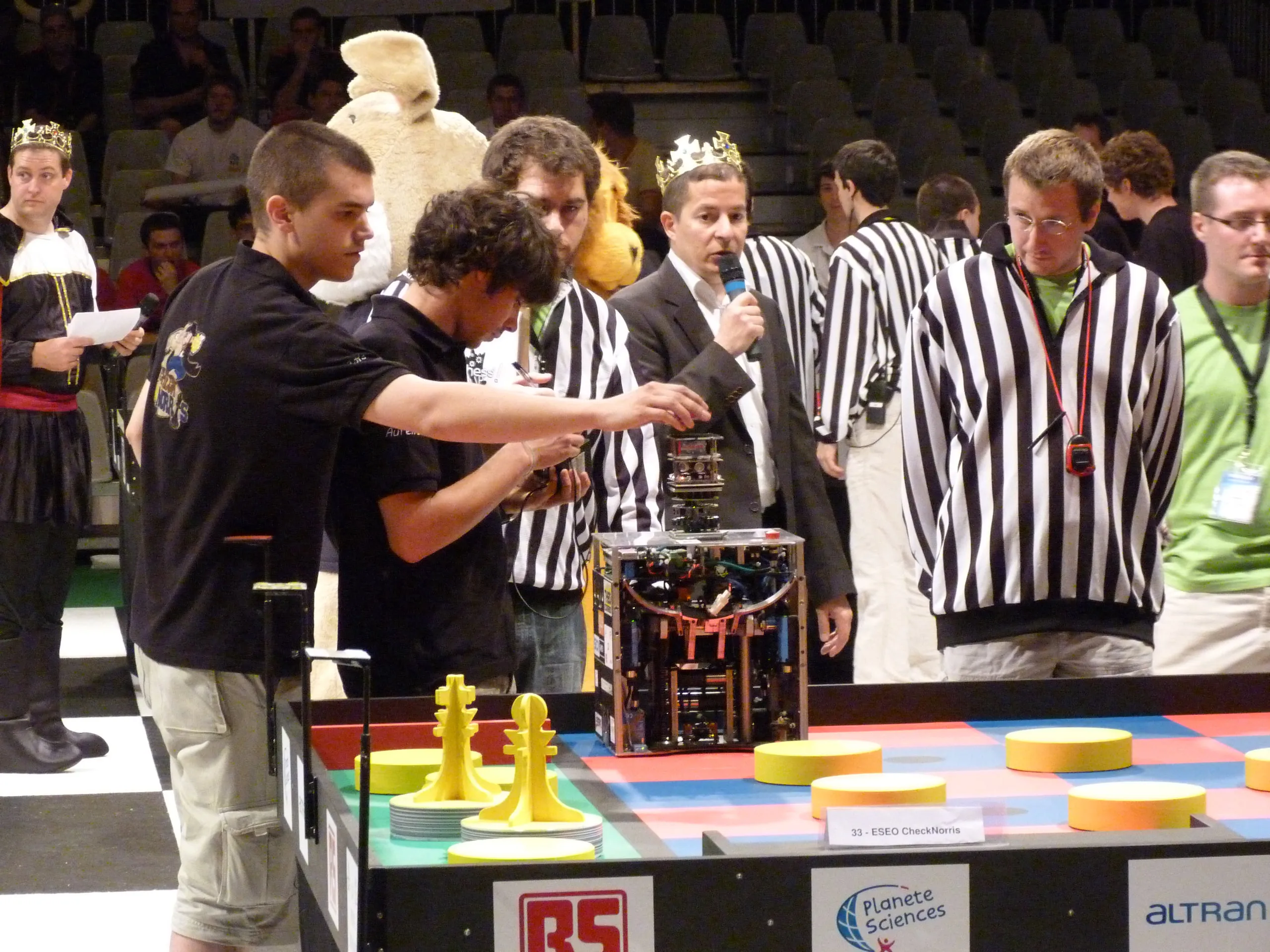 RobotESEO pendant la saison 2010-2011 (match)