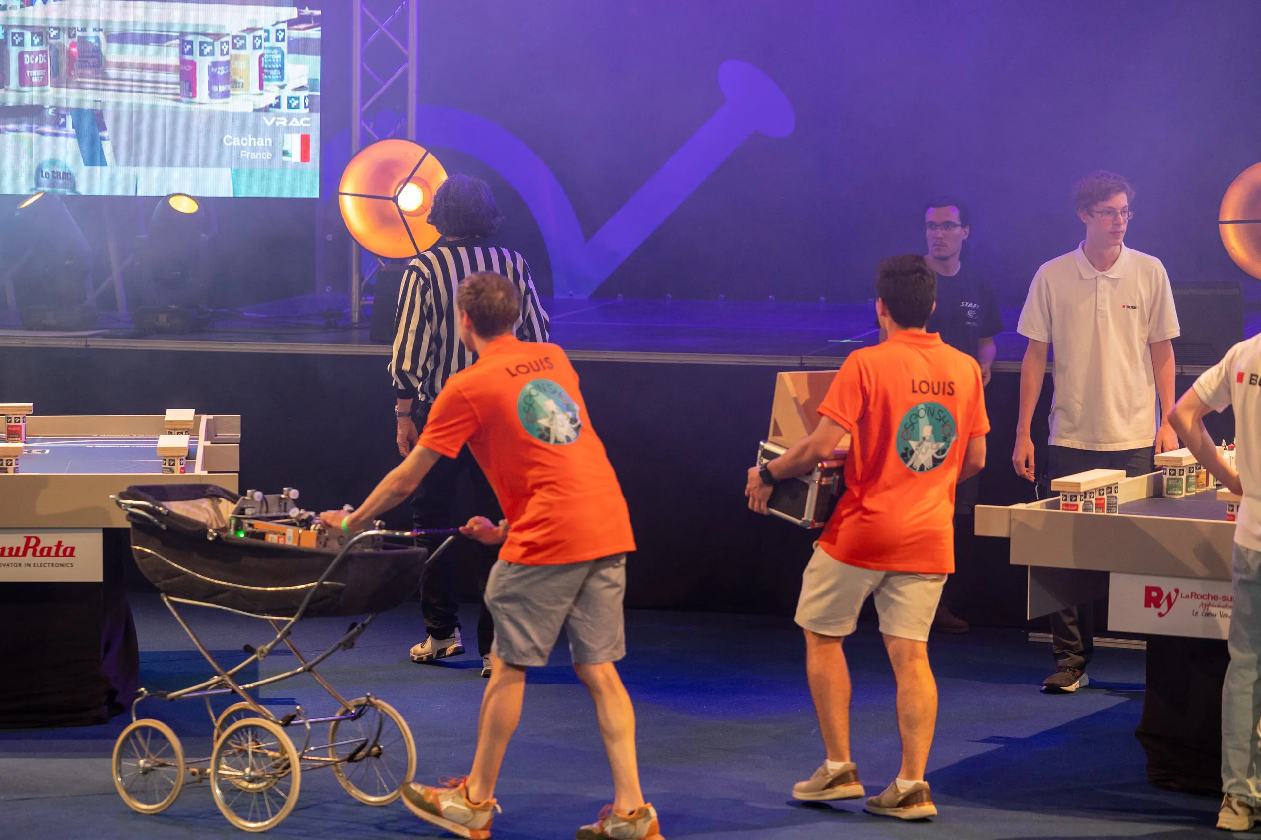 RobotESEO pendant la saison 2024-2025 (match)