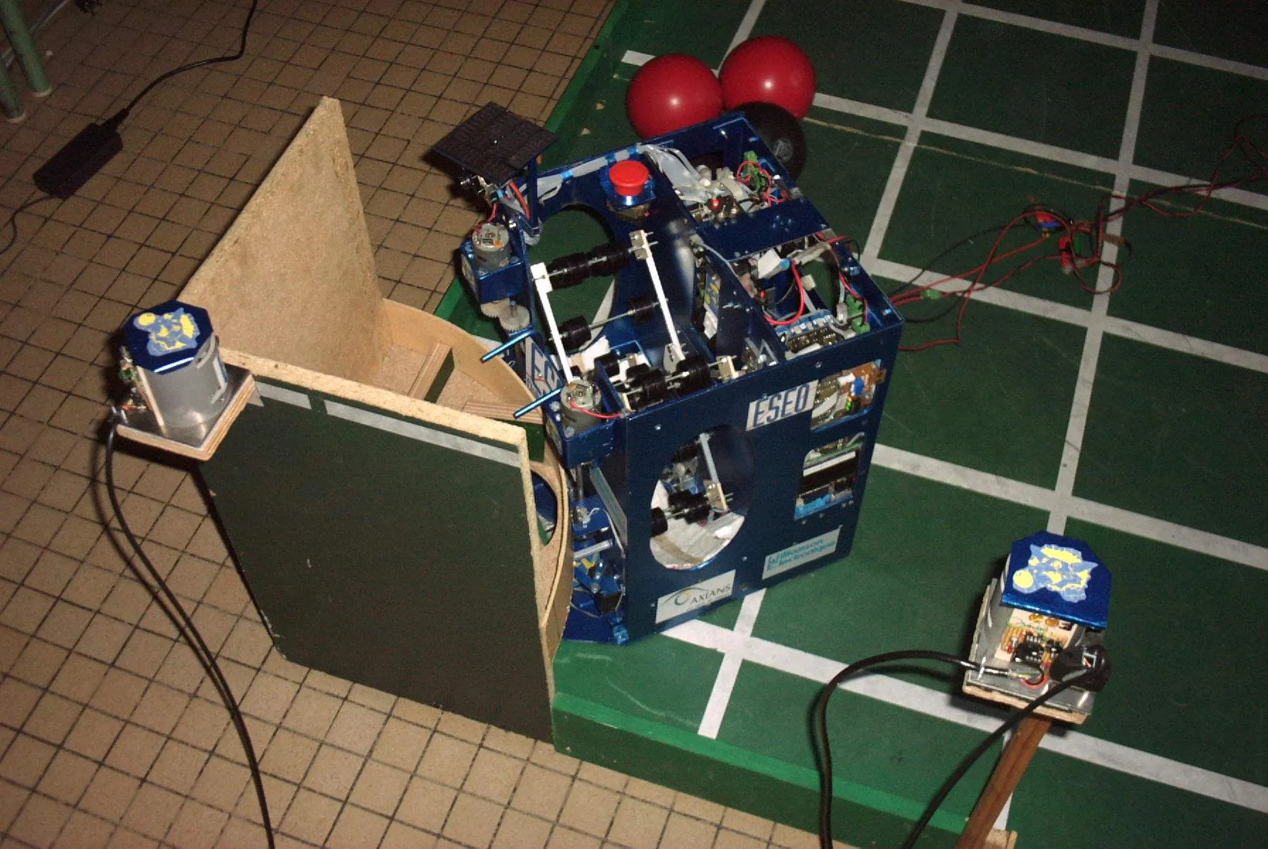 Snoocky, le robot de la saison 2001-2002