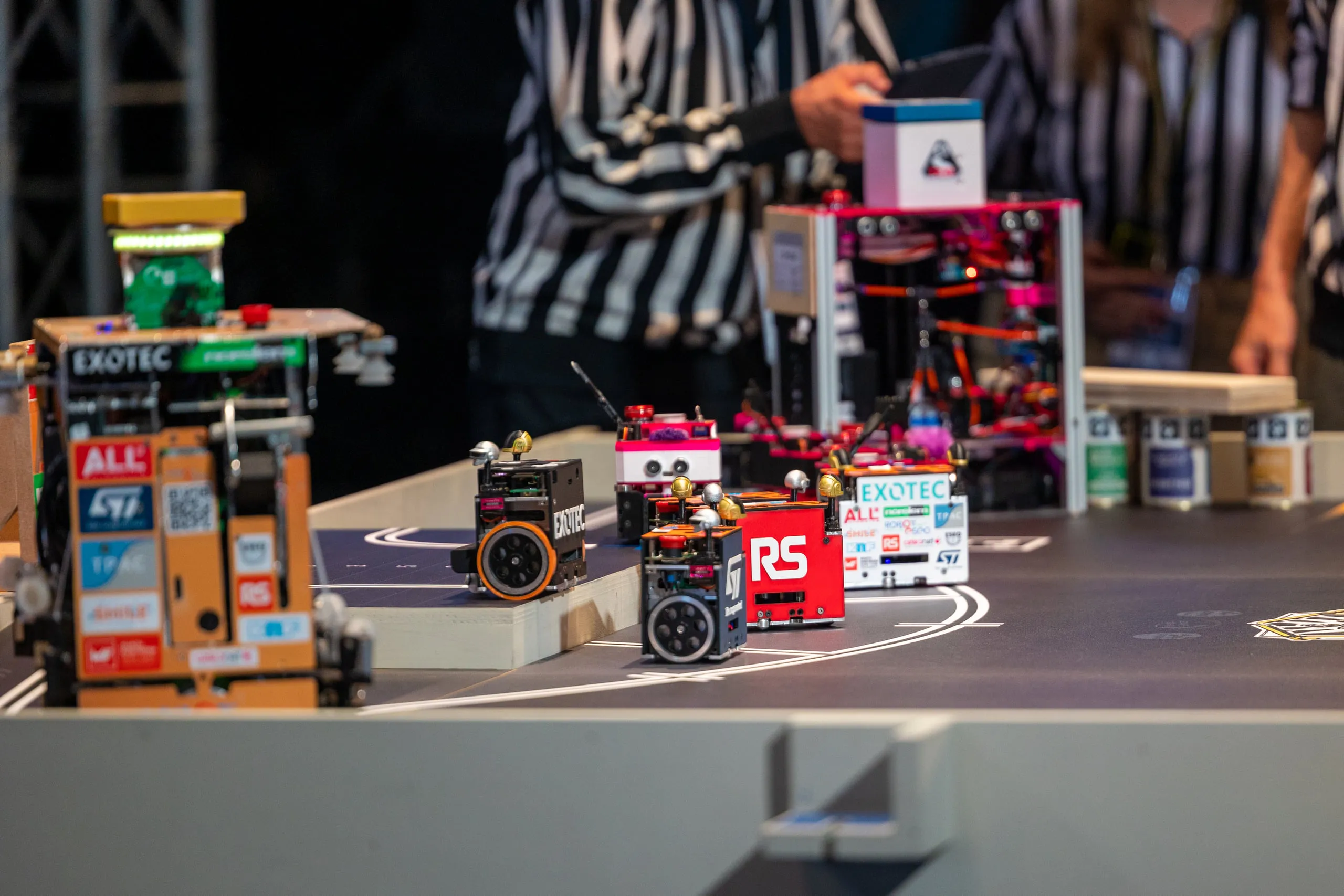 Daft, P, U, N et K, les robots de la saison 2024-2025