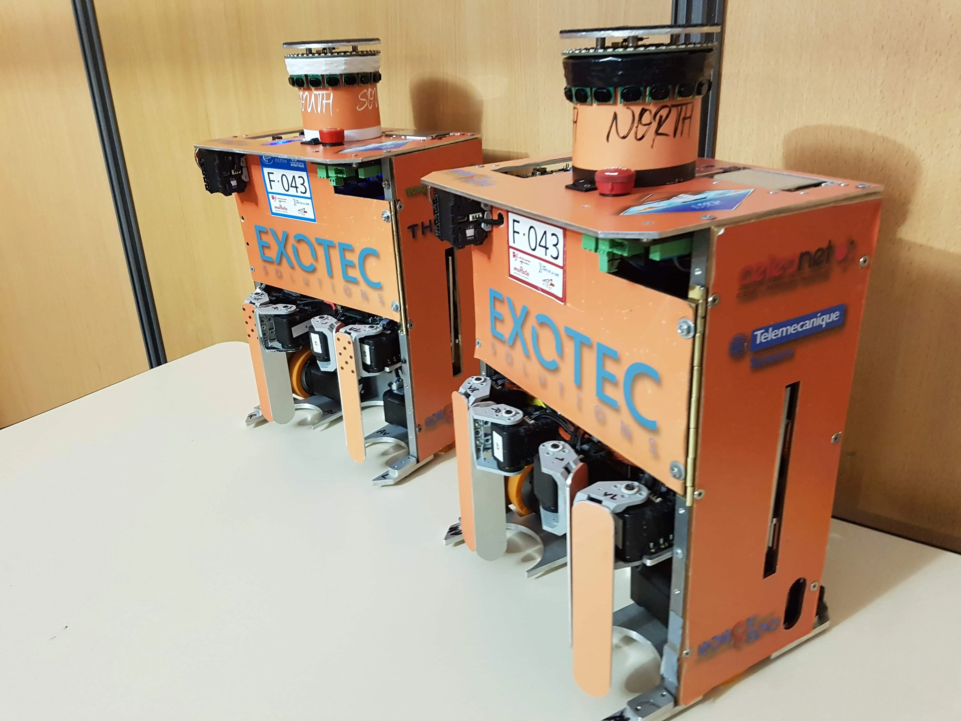 Ice et Berg, les robots de la saison 2019-2020