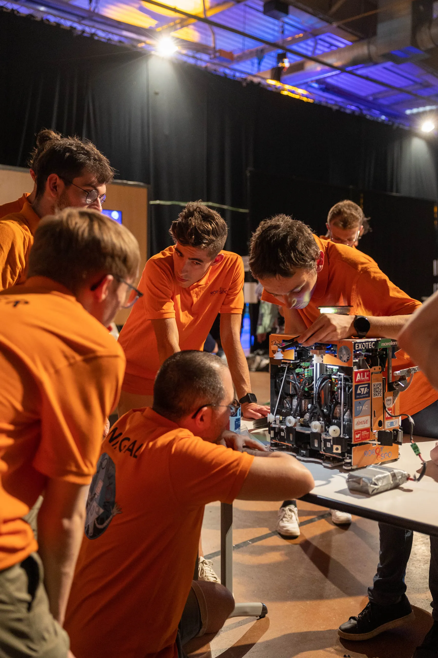RobotESEO pendant la saison 2024-2025 (stand)